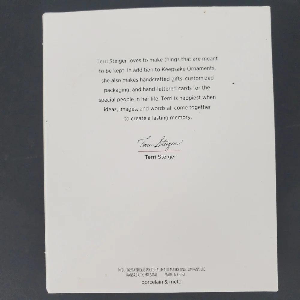 Hallmark 2019 I Do ornament NIB - Picture 4 of 6